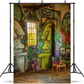 Toile de fond de photographie de graffiti de maison abandonnée SBH0186