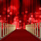 Toile de fond décors de session de paillettes de décor d'or de tapis rouge