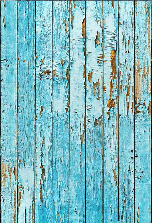 Toile de fond de vieux fond de planche de bois de planche de bois vintage bleu
