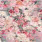 Toile de fond de photomaton de photo de bébé de fleurs roses