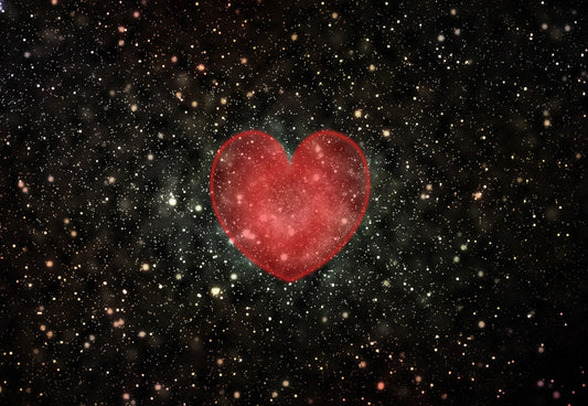 Toile de fond de photographie de coeur rose pailleté noir pour la Saint-Valentin