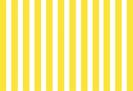 White and Yellow Stripe Fabric Photography Backdrops