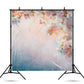 Toile de fond vintage de fleurs d'art aquarelle numérique pour le studio photo SBH0030