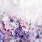 Toile de fond fleurs de pivoine numérique beaux-arts fond abstrait pour la photographie SBH0038