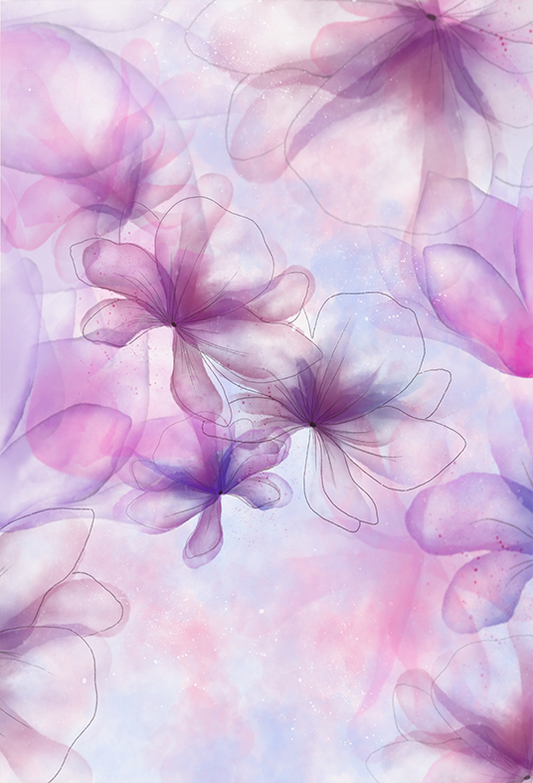 Toile de fond de photographie abstraite florale colorée SBH0321