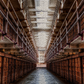 Toile de fond des cellules de la prison d'Alcatraz pour la photographie SBH0350