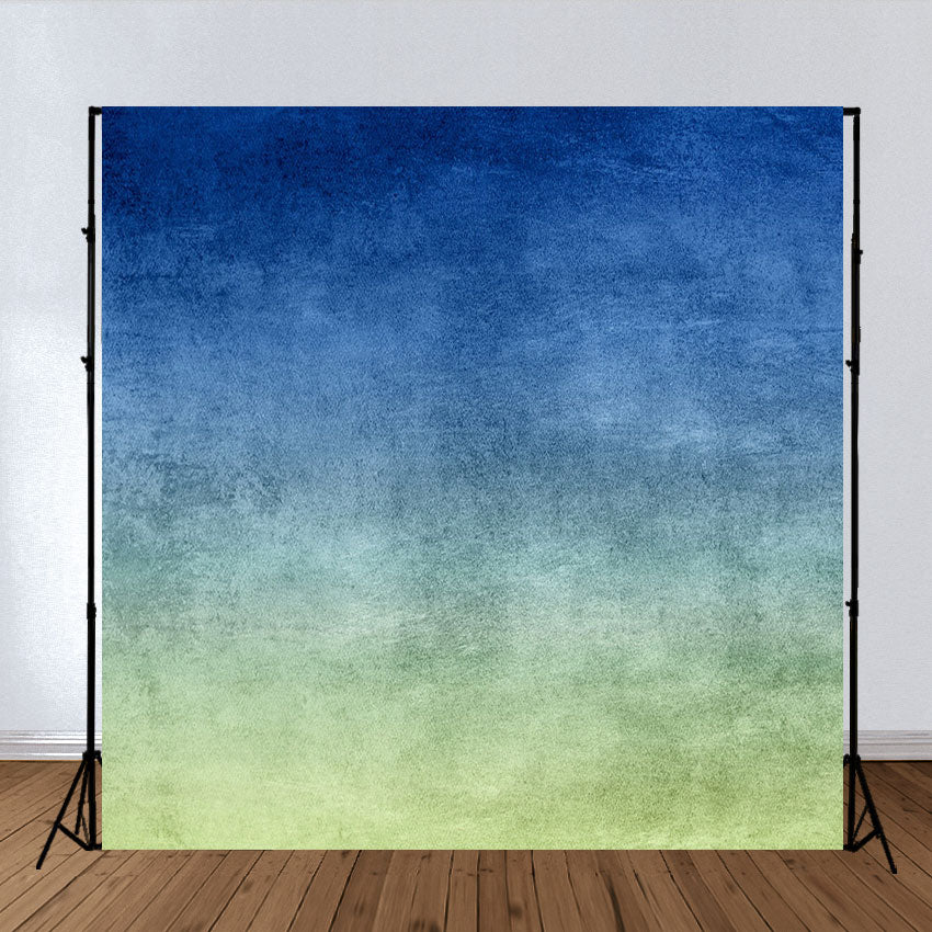 Toile de fond de photo abstrait motif vert bleu foncé