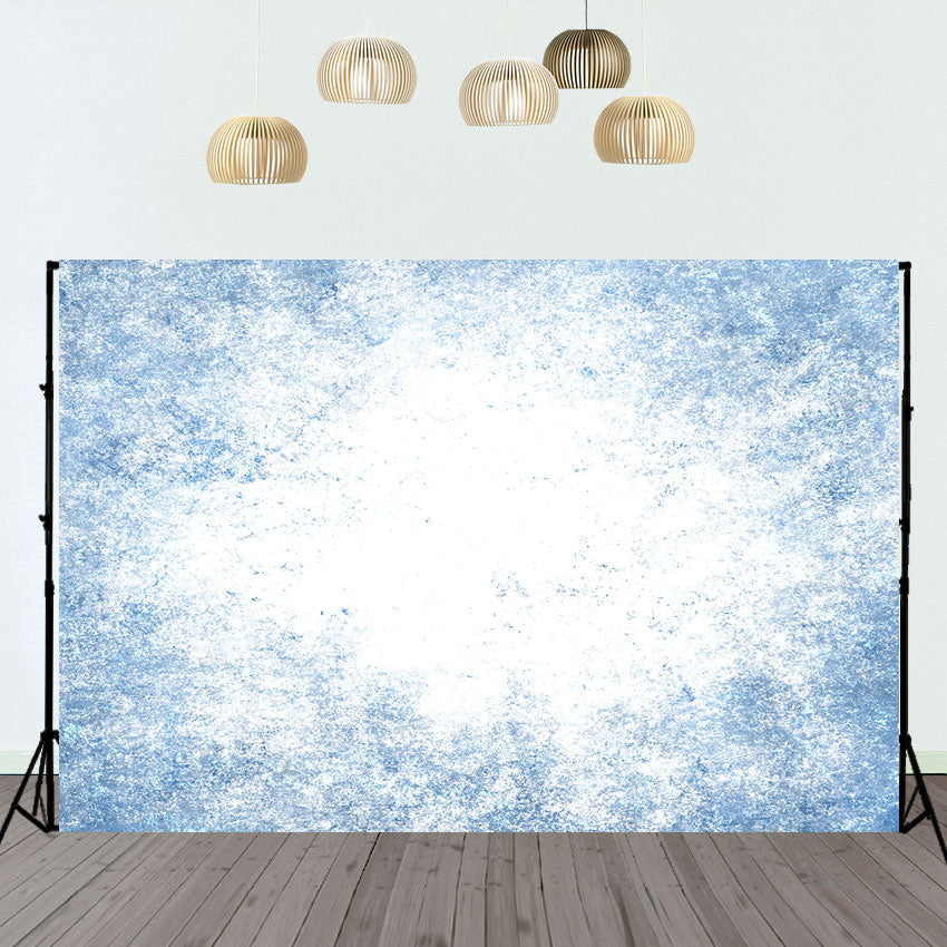 Toile de fond décors abstraite de photographie de mur bleu clair