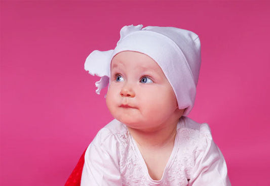Toile de fond rose solide photo pour le nouveau-né