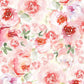Toile de fond de fleurs roses aquarelle imprimé de photographie florale
