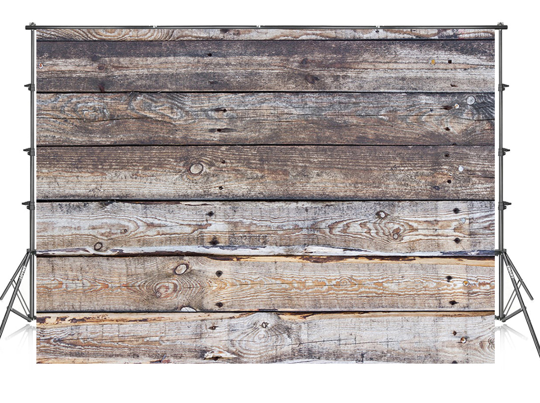 Toile de fond d'âgé rustique bois photographie plancher en bois photo fond studio portraits HJ06787