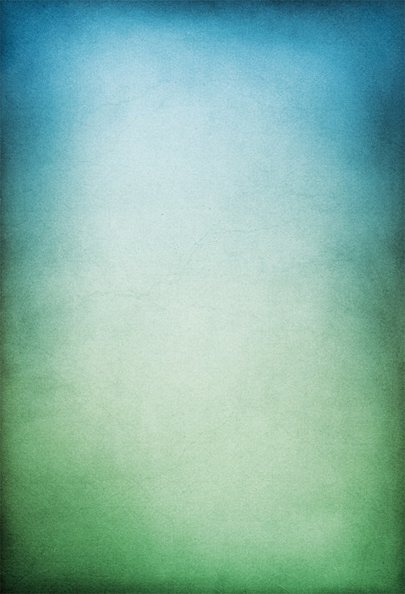 Toile de fond décors de photographie abstraite verts et bleus lumineux
