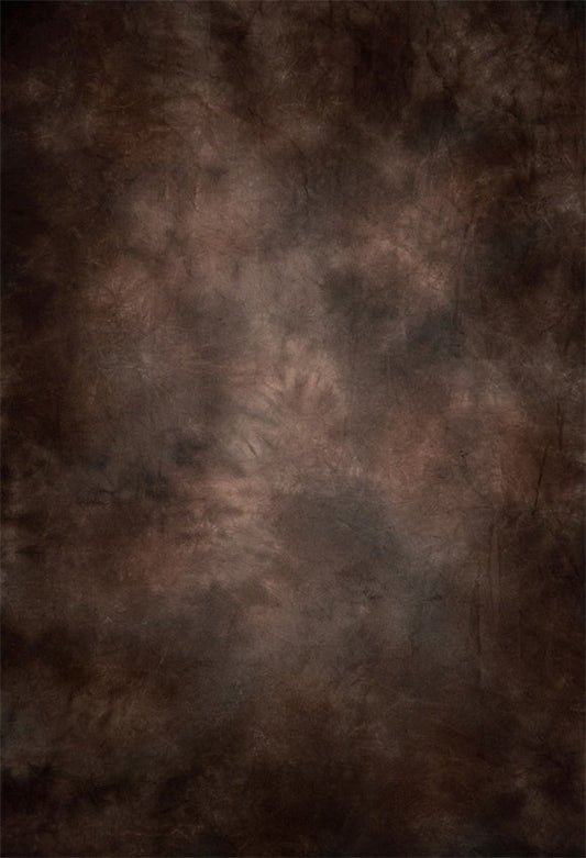 Toile de fond abstraitee fine marbrée marron pour portrait