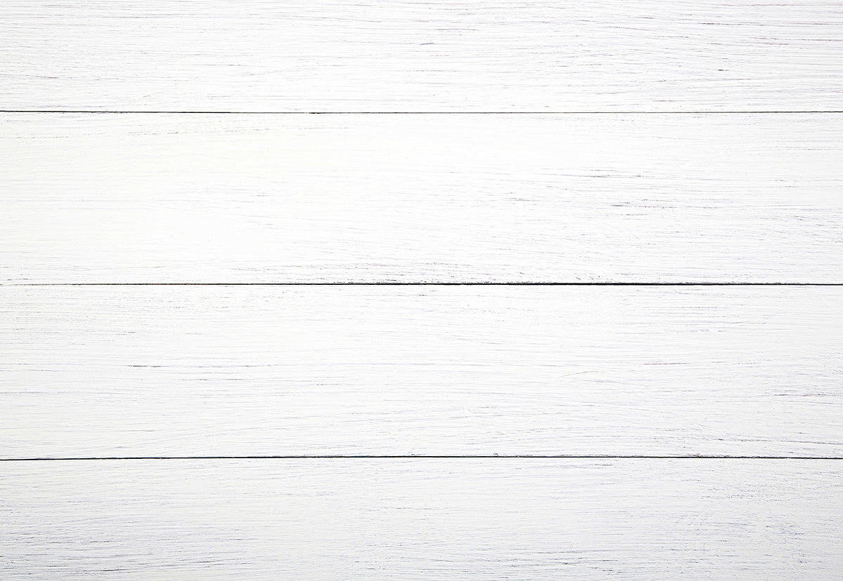Toile de fond de photographie de mur de plancher en bois blanc texture