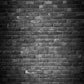 Toile de fond décors de photographie de mur de lumière blanche de brique noire
