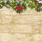 Toile de fond de Noël mur en bois photo flocon de neige fond