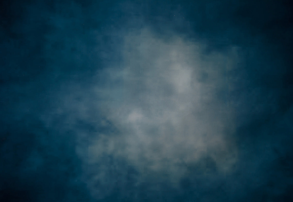 Toile de fond décors abstraite de photographie de motif blanc bleu foncé