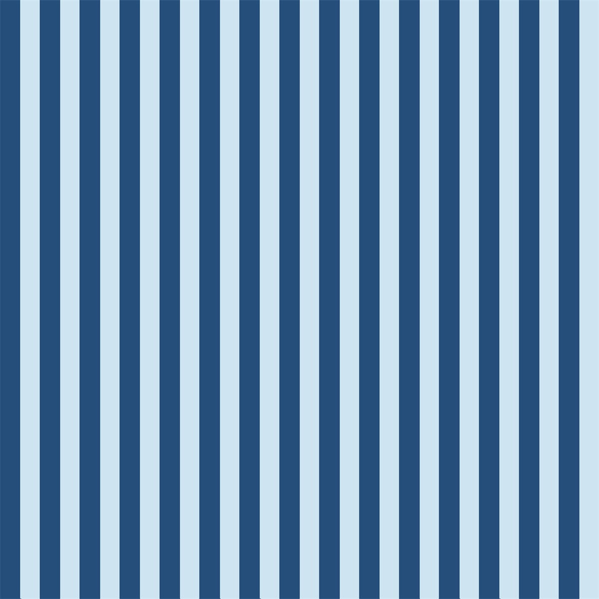 Navy Blue and Sky Blue Stripes Photography Backdrops for Studio