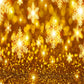 Gold Glitter Christmas Snowflake Backdrop for Photography
