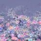 Toile de fond abstraite belle pivoine fleurs aquarelle peinture pour la photo studio SBH0041