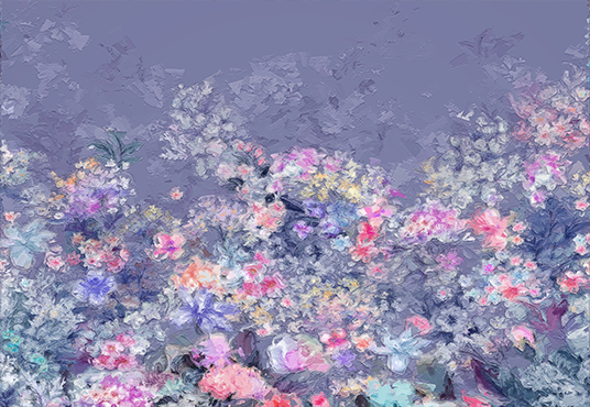 Toile de fond abstraite belle pivoine fleurs aquarelle peinture pour la photo studio SBH0041