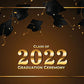 Toile de fond marron chapeau célibataire 2022 de fête de remise des diplômes pour la photographie SBH0079