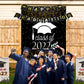 Toile de fond or décorations paillettes 2022 collège graduation pour la photographie  TKH1848
