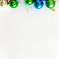 Toile de fond de boules colorées décors de photo de Noël photographie